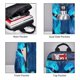 thumbnail image 3 of Disketp Futuristic Blue Light Wolf Mochila Ligera e Impermeable, Mochila de Día Resistente para Viajes, Senderismo y Uso Diario para Hombre y Mujer, 3 of 7