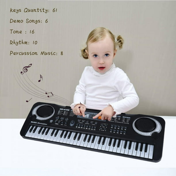 Synthétiseur de piano électronique numérique pour enfants