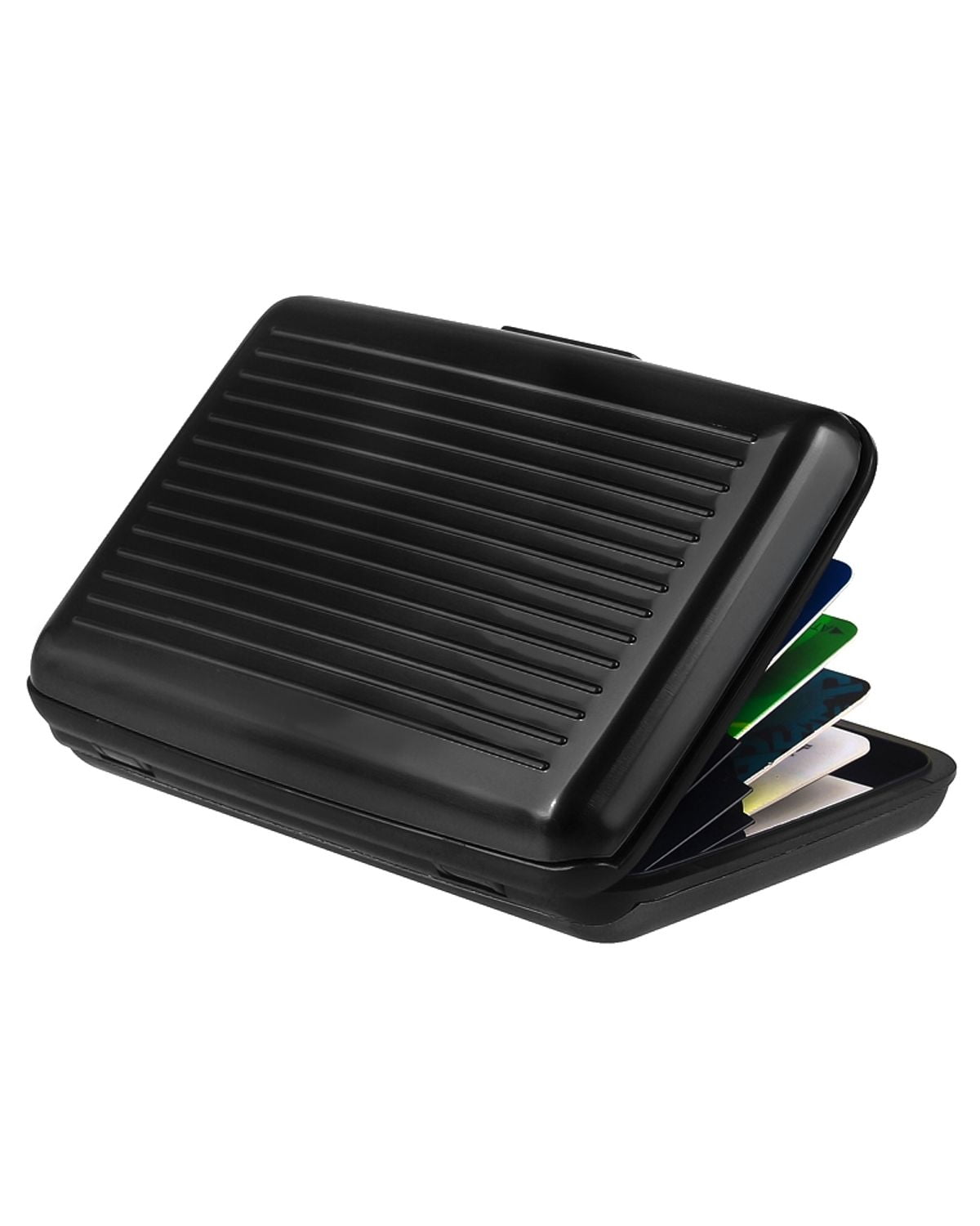 Business ID Credit Card Wallet Holder Aluminum Metal Pocket Waterproof Case Box