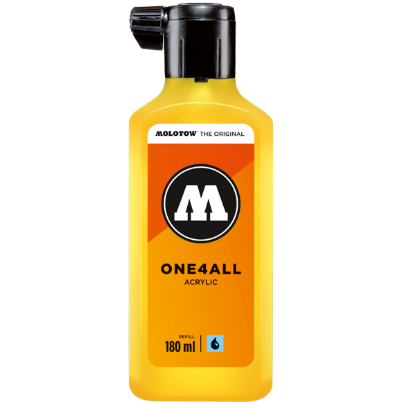 Pintura Acrilica Para Refill One4All 180Ml Molotow multicolor