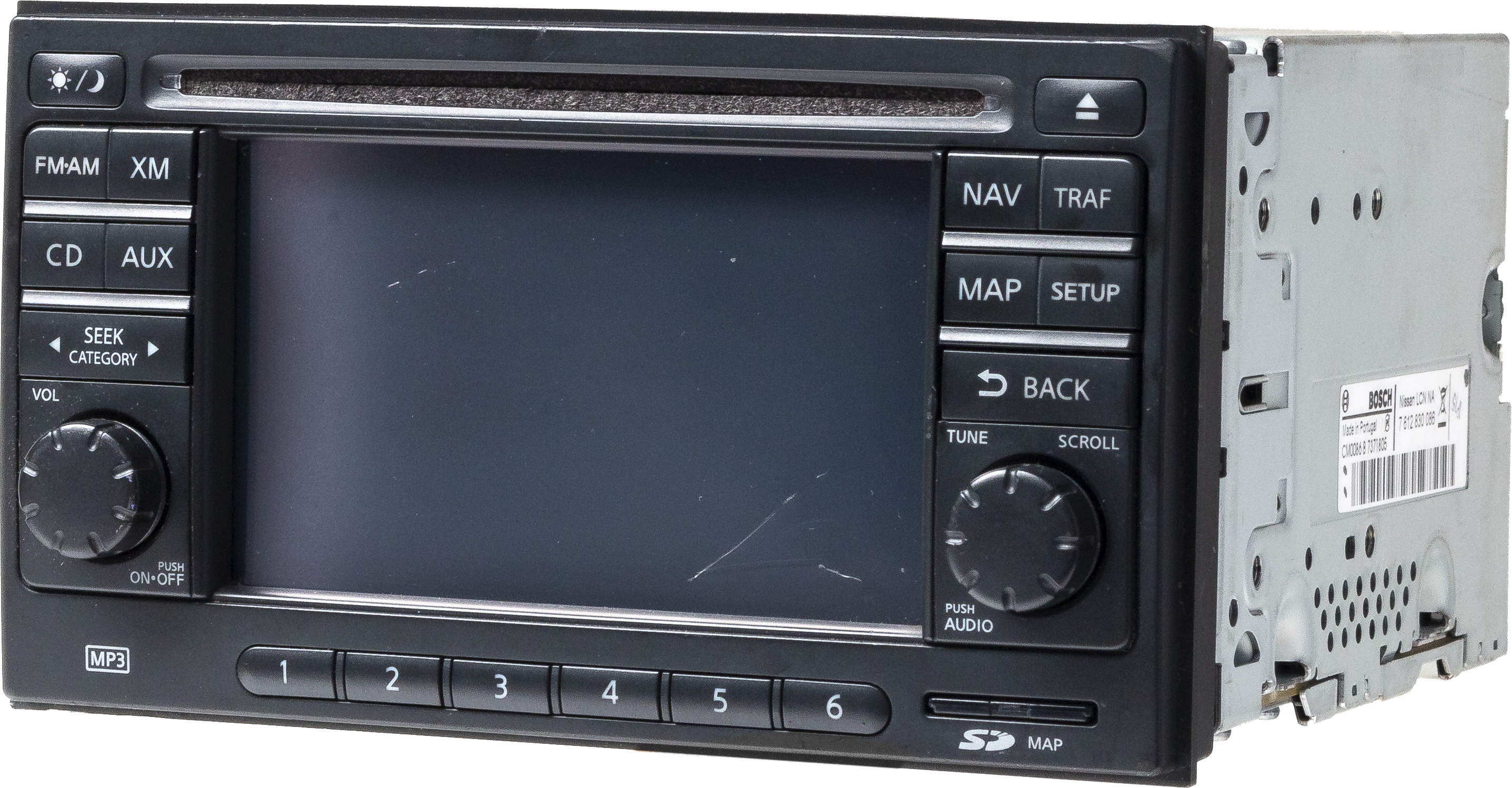 Restored 2012-14 Nissan Cube AM FM Radio CD Navigation 5" Display Model Number 259151FS0C (Refurbished)