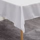 thumbnail image 1 of Mantel blanco, mantel rectangular de mesa blanca, mantel blanco, el mejor en su clase, 1 of 12