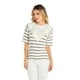 thumbnail image 2 of Blusa Rayada Detalle Al Frente Beige Mundo Terra Mujer, 2 of 3
