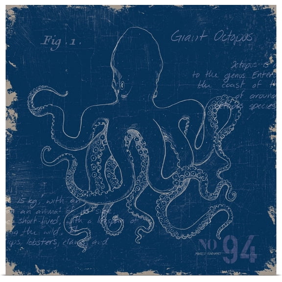 Great BIG Canvas | "Sea Study I" Art Print - 20x20