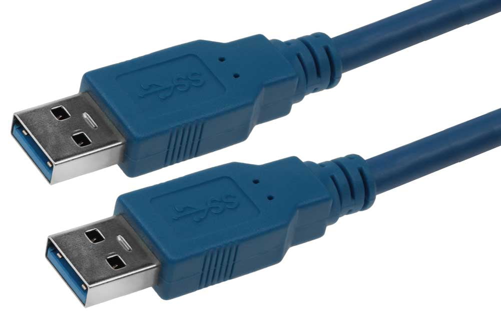 6Ft USB 3.0 SuperSpeed 5Gbps Type A Male to Type A Male Cable 