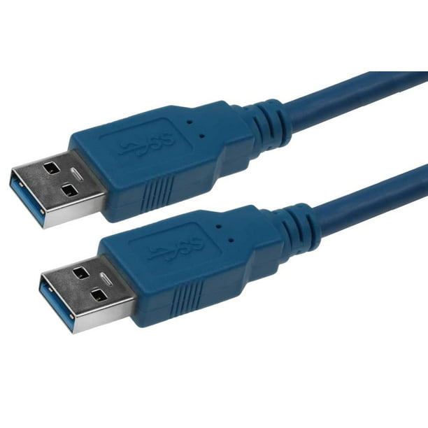 Tochi boom Rijk puur 6 ft USB 3.0 Cable Type A Male to Male - Walmart.com