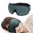 thumbnail image 1 of Nueva máscara para dormir 3D, máscara para ojos acolchada suave y transpirable con bloqueo de luz, venda para dormir, cubierta para los ojos, máscara para dormir, parche para el ojo, 1 of 5