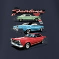 thumbnail image 3 of Wild Bobby Ford Fairlane GT 427 Red Blue Green Classic Vintage Car Lover Unisex Hoodie Sweatshirt, 3 of 5