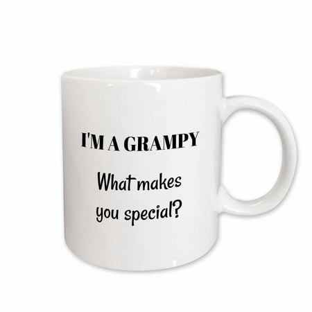 

3dRose Im a Grampy what makes you special - Ceramic Mug 15-ounce
