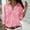 Pink, variant on Royisotas Fitted Women Tops Long Sleeve Casual Winter Button Down Shirts for Women Soft Blue Graphic Collared Button up Shirts