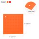 thumbnail image 2 of Silicona Salvamanteles Esteras 2uds, Cuadrado Puntos Caliente Sartenes Almohadillas Caliente Olla Soporte, Calor Resistente Plato Estera para Cocina Mesa - Naranja, Rojo, 2 of 5