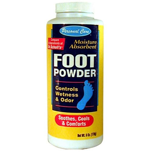 PERSONAL CARE PRODUCTS Foot Powder, 0.49 Pound - Walmart.com - Walmart.com