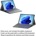 thumbnail image 4 of Cover Case for Microsoft Surface Pro 12 2-in-1 Laptop/Tablet (2025) Protective Bag Sleeve (Model 2110) PU Shell Accessories Multi-Angle Kickstand, 4 of 7