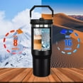 thumbnail image 4 of Disc Golf Gifts For Men Women Golfers 30Oz Tumbler With Handle 30 OZ Travel Coffee Mug Water Bottle Stainless Steel Vacuum Insulated, 4 of 6