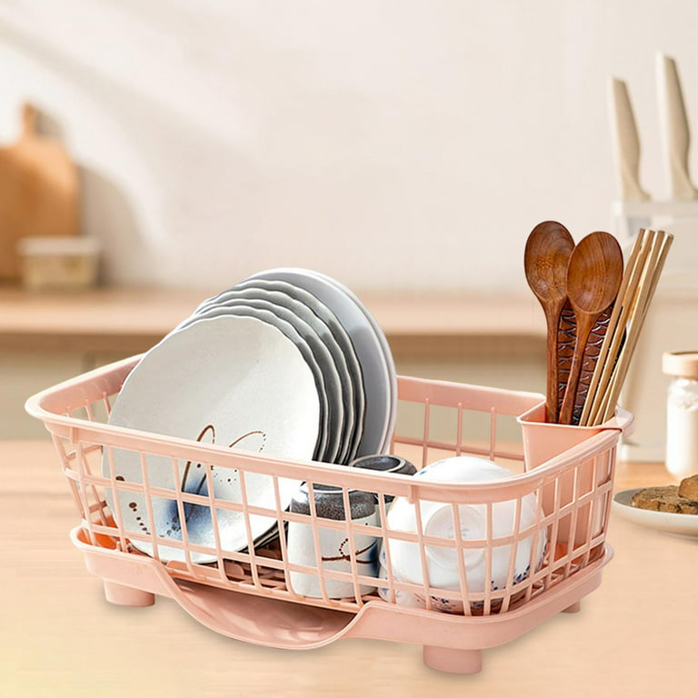 Kitchen Sink Shelving Bowl Rack, Metal Over The Sink Dish Rack with Utensil  Holder Dish Drainers for Kitchen Counter, Organizer - AliExpress