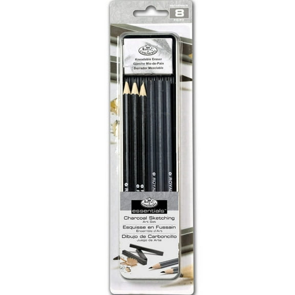 Royal Brush Sketching & Charcoal Mini Tin Set