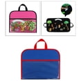 thumbnail image 3 of Tablero de fieltro de doble cara para niños pequeños Juguetes de aprendizaje de jardín de infantes Palo rápido Juguete creativo Enseñanza de educación Azul Sunnimix tablero de letras, 3 of 8