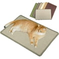 thumbnail image 3 of Alfombrilla rascadora para gatos, rascador de sisal de 23,6 x 15,7 pulgadas para gatos de interior con velcro, almohadilla para rascar para gatos en la pared del piso, alfombra horizontal para rascar, 3 of 4
