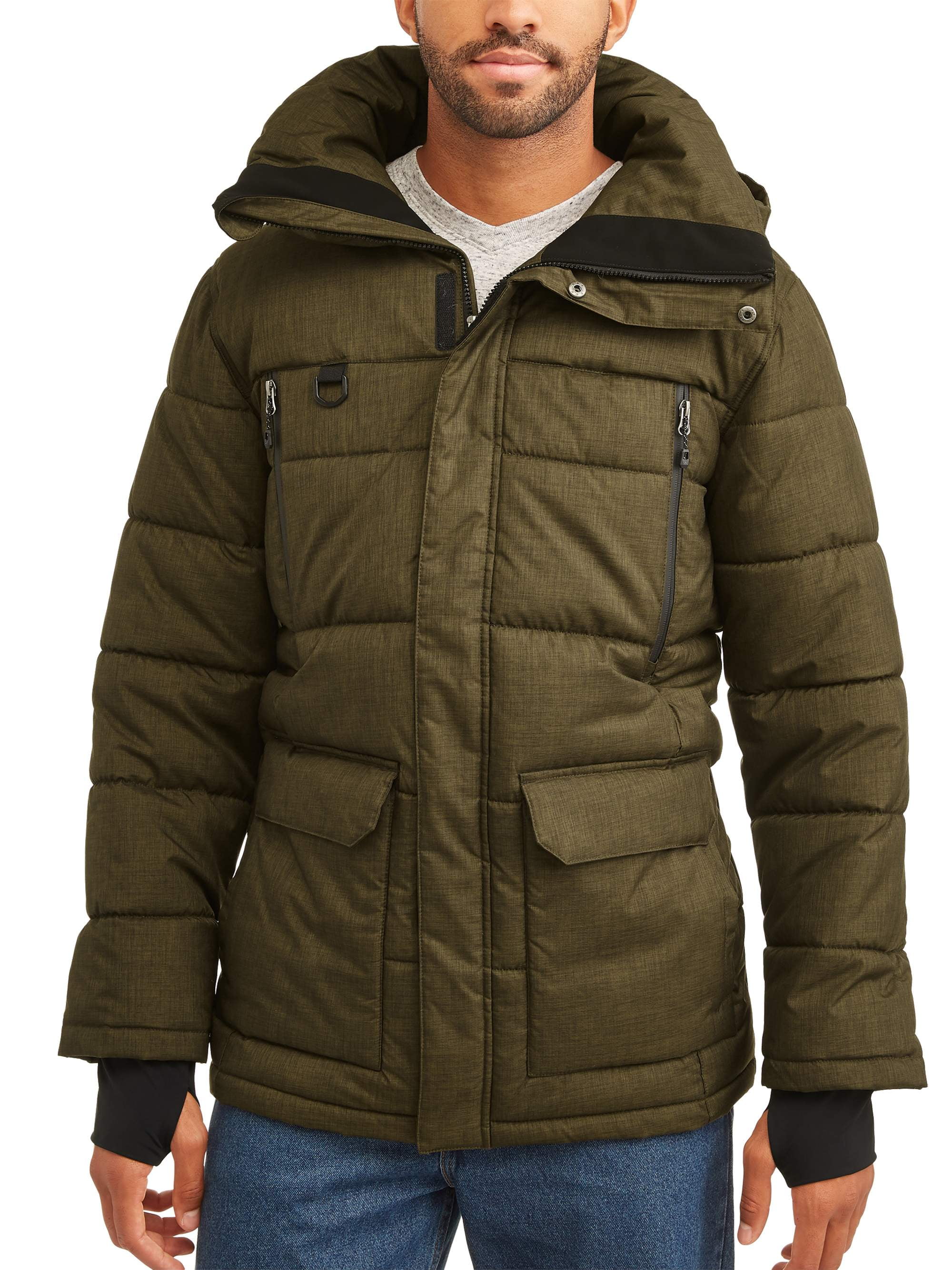 Swiss Tech Men's Parka Jacket, up to size 5XL
