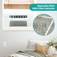 thumbnail image 6 of Hisense 10,000 BTU 450 Sq ft Smart Window Air Conditioner with Wi-fi and Remote Control, AHW1022CW1W, 6 of 14
