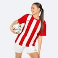 thumbnail image 4 of FORZA Women's Striped Soccer Jersey [XS-XL] | Premium Short Sleeve Soccer Shirts - 5 Stripe Color Options, 4 of 6