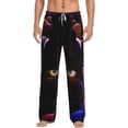 thumbnail image 2 of Lsque Five Nights At Freddy'S Print Men's Pajama Pants, Lounge Pant - Comfortable Home Wear,Elastic Waistband, Stylish Design-Large, 2 of 9