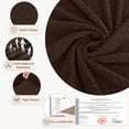 thumbnail image 3 of JIATER 2-Piece Armchair Sofa Cover Stretch Couch Cover Washable Sofa Slipcover Furniture Protector with 1 Cushion Cover,Coffee, 3 of 7