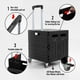thumbnail image 3 of Carrito utilitario plegable dotewe Caja rodante portátil negra, 3 of 9
