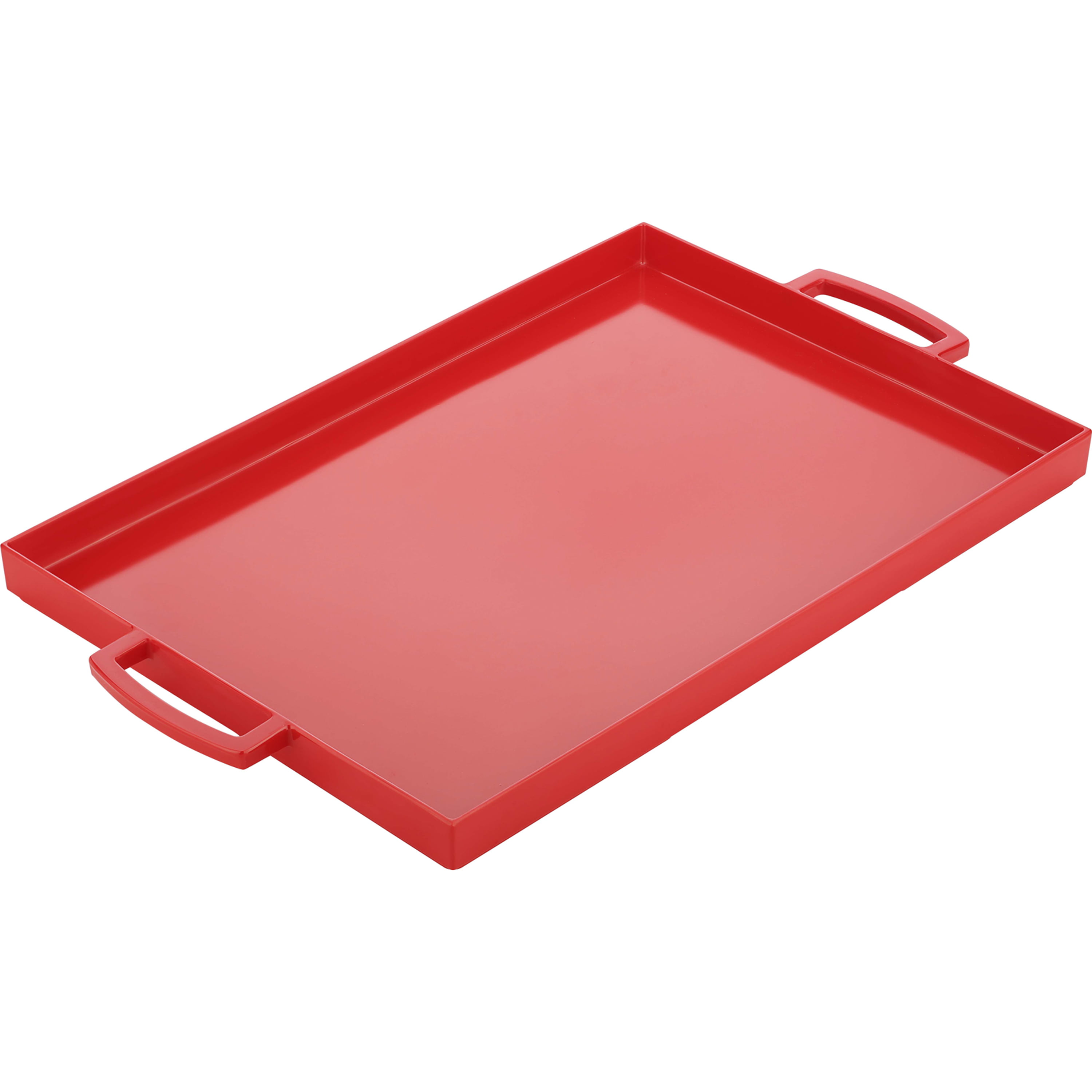 Zak Designs MeeMe Large Rectangular Serving Tray with Wide