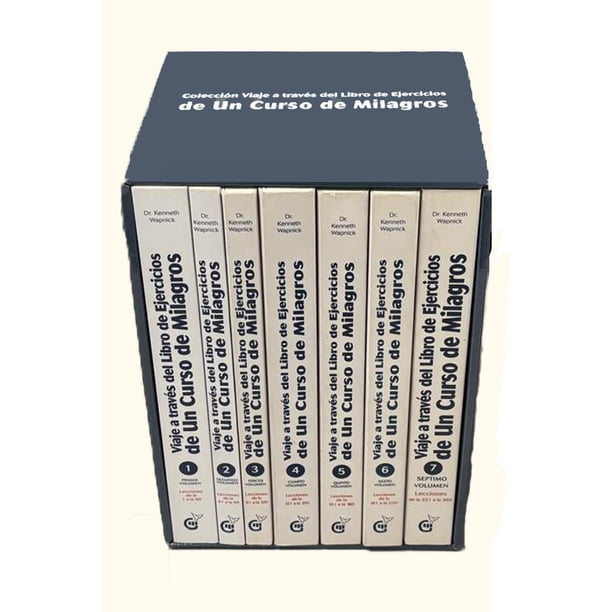 Colección Viaje a través del Libro de Ejercicios de Un curso de milagros (7 volúmenes) Blanco