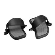 SBDs (PAIR - L + R) " BIKE GREY - BLACK Pedals 9/16" Large HEAVY DUTY Foot Rest - with Adjustable Ratchet Straps - Left+Right | Cybex Bikes OEM # AX-21383 after market Replacement Pedals | by SBD