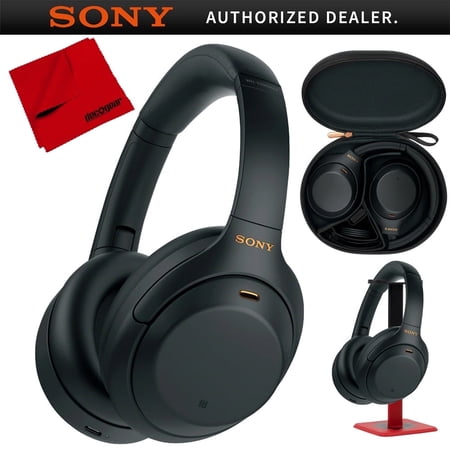 Sony WH1000XM4 Wireless Headphones Bundle