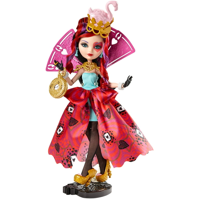 Ever After High Way Too Wonderland Lizzie Hearts Doll 