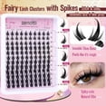 thumbnail image 3 of Extensiones de pestañas Zenotti Manga Lash Clusters 10-16 mm 120 unidades, 3 of 7