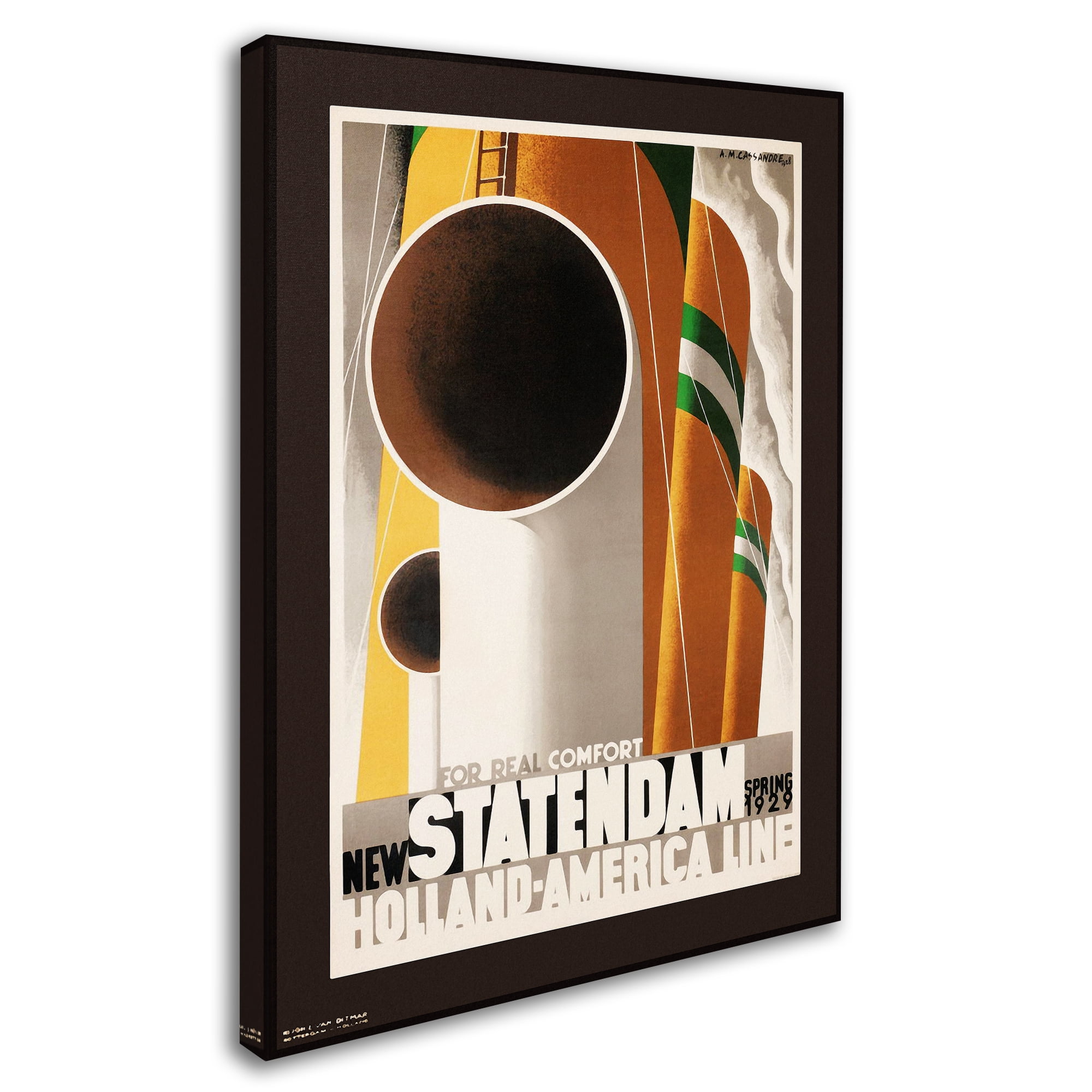 Trademark Fine Art 'Travel 49' Canvas Art by Vintage Lavoie