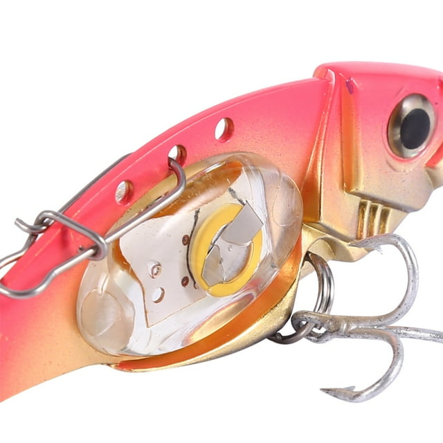 Leurres de Pêche LED, Utilisation Longue Durée, Goutte Profonde, Forme de Poisson Robuste et Durable pour Pêcheur