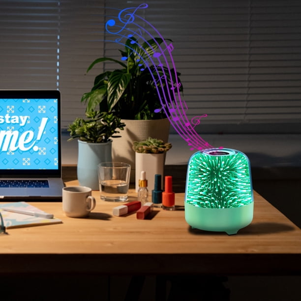 Altavoz Bluetooth Portátil Inalámbrico Xihbxyly LED Alta Fidelidad Sonido Potente