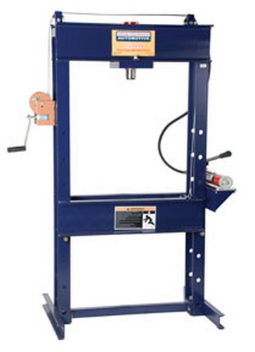 Hein-Werner Automotive HW93300 25 Ton Shop Press With Hand Pump by