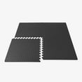 thumbnail image 5 of Velotas 1/2 Inch Interlocking EVA Foam Personal Fitness Mat, Diamond Plate Exercise Mats for Indoor Workout, 24 in x 24 in, 5 of 8