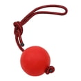 thumbnail image 3 of jesticaly 1Pcs Dog Toy Ball Pet Soild Rubber Rope Ball Animal Training Chewing Toy Pet Indoor Outdoor Fetch Toy Ball Multiple Size red 6cm 1Set, 3 of 6