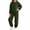 Green, variant on ITSAME Girls 2 Piece Long Sleeve Crewneck Sweatshirt and Jogger Sweatpants Set Kids Casual Athletic Outfit Size 10