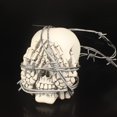 thumbnail image 6 of PVC Simulation Barbed Wire 2.4M Fake Barbed Wire Prop  Halloween Decor-2Pcs Brown, 6 of 9
