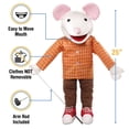 thumbnail image 3 of Puppet Silly Puppets de 63 cm, marioneta de ventrílocuo de cuerpo completo, 3 of 5