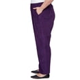 thumbnail image 4 of ALFRED DUNNER Womens Gray Straight leg Pants Plus Size: 18W, 4 of 4