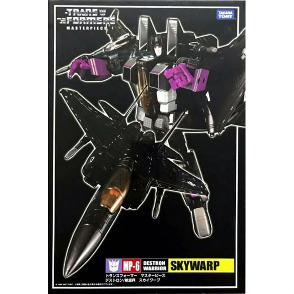 Transformers Adult Destron Warrior Skywarp Collectible Die-cast Action Figure