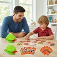 thumbnail image 6 of HUISZJ Frog Mask Game Board Game - Interactive Funny Wagging Tongue Lick Cards Board Games - Desktop Math Puzzle Game Boost Strategy Training, 6 of 10