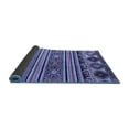 thumbnail image 2 of Ahgly Company Indoor Square Oriental Blue Modern Area Rugs, 8' Square, 2 of 4