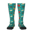 thumbnail image 2 of Lsque Cute Hens And Rooster Printed Crew Socks Men's Women's LightWeight Thin Casual Calf Socks ,Knee High Socks,Cotton Socks, 2 of 9