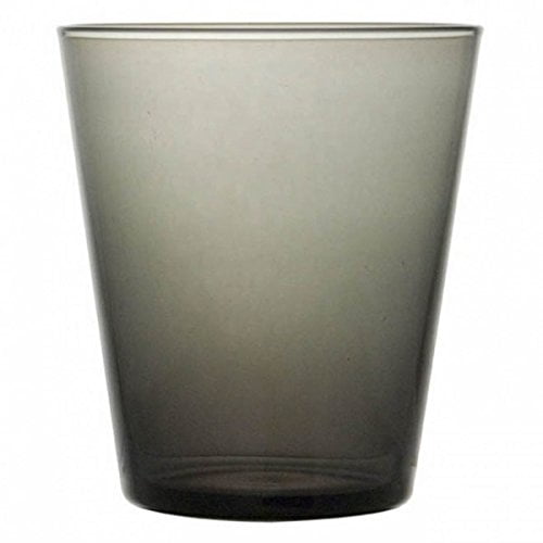 Boho Stackable Gray Drinking Glasses 8.8 oz. Set of 4 