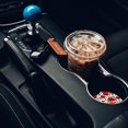 thumbnail image 4 of SPEKSEE Red Rose Print Ceramic Car Interior Coasters 2 Pack, Anti Slip 2.56 Inch Absorbent Cup Mat Interior Accessories Fit for Most Cars, 4 of 7